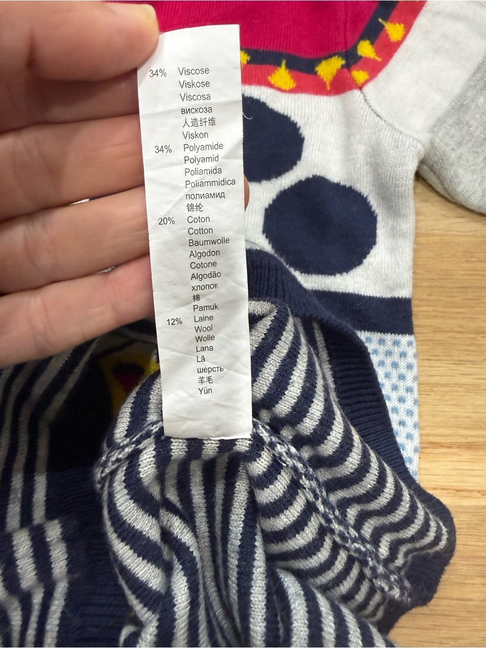 Catimini Girls 3T Sweater Dress - Picture 5 of 6